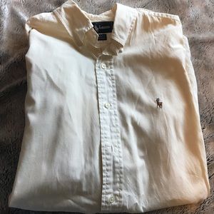 Male long sleeve Polo dress shirt